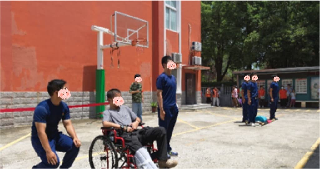 应急科普活动 - 现场教学